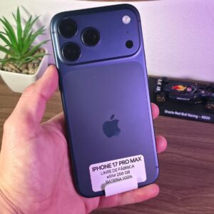 iPhone 17 Pro Max 256GB, Grado A, Batería al 100%, Libre de Fábrica, eSIM