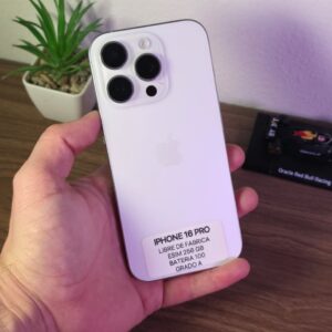 iPhone 16 Pro 256GB, Grado A, Batería al 100%, Libre de Fábrica, eSIM